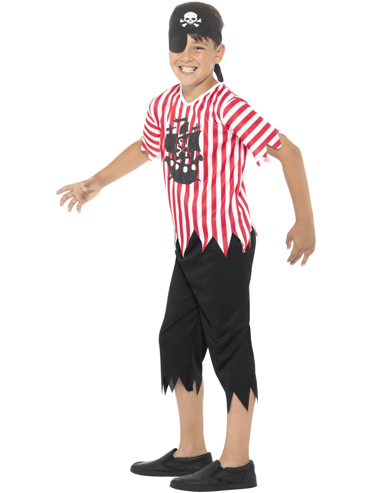 JOLLY PIRATE BOY COSTUME, CHILD - Image 2