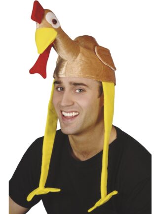 TURKEY GOBBLER HAT, ADULT