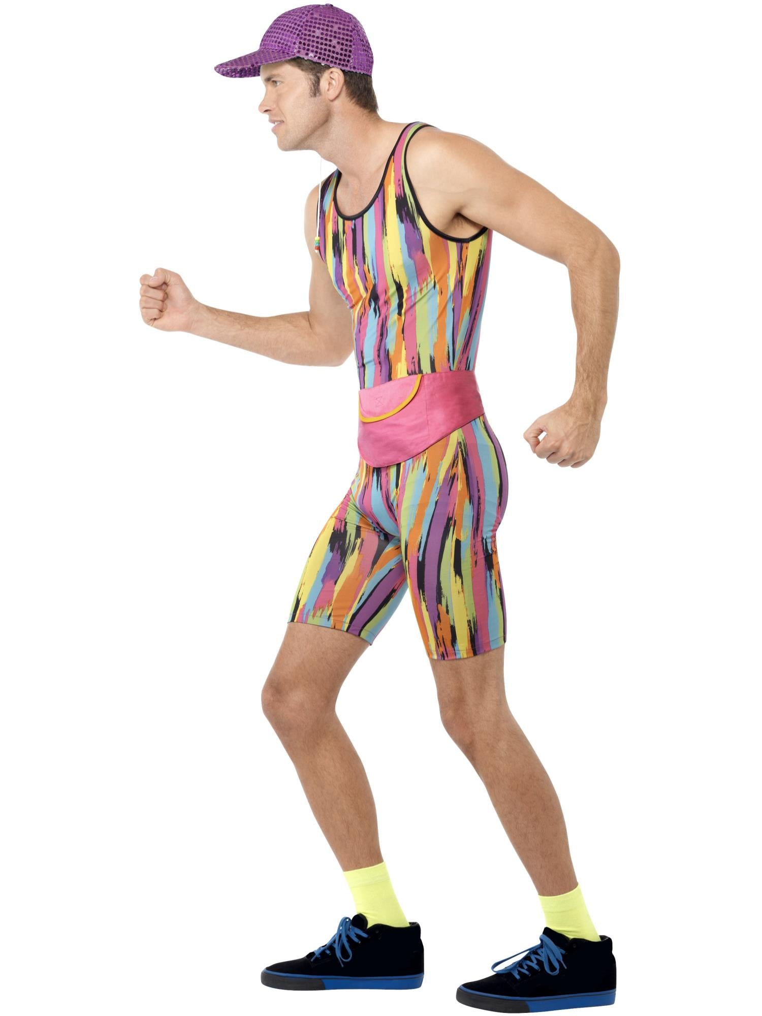 AEROBICS INSTRUCTOR MENS COSTUME, ADULT - Image 2