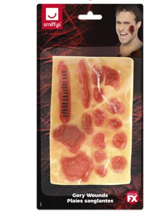GORY WOUNDS, FLESH COLOURED