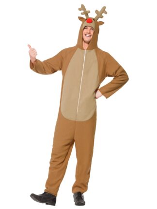 REINDEER DELUXE COSTUME, ADULT