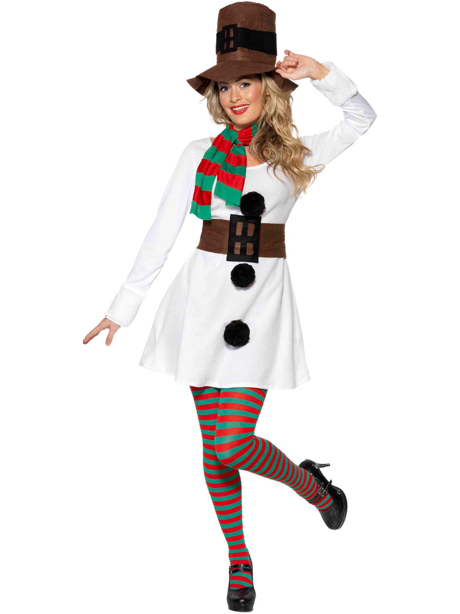 MISS SNOWMAN COSTUME, ADULT - Image 4