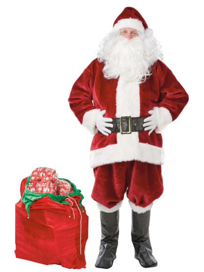 SANTA CLAUS COSTUME, ADULT - Image 4
