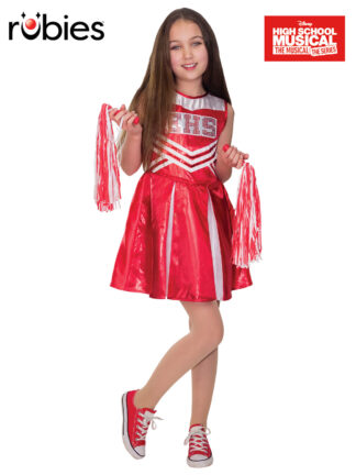 WILDCAT CHEERLEADER HIGH SCHOOL MUSICAL COSTUME, CHILD