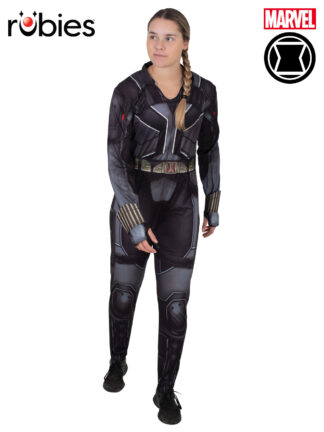 BLACK WIDOW DELUXE COSTUME, ADULT