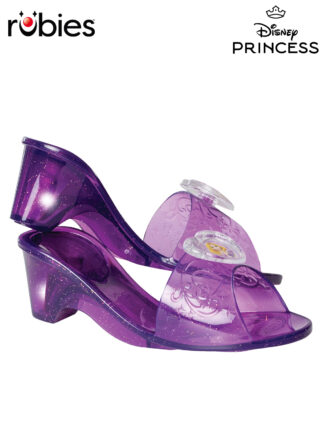 RAPUNZEL LIGHT UP JELLY SHOES, CHILD