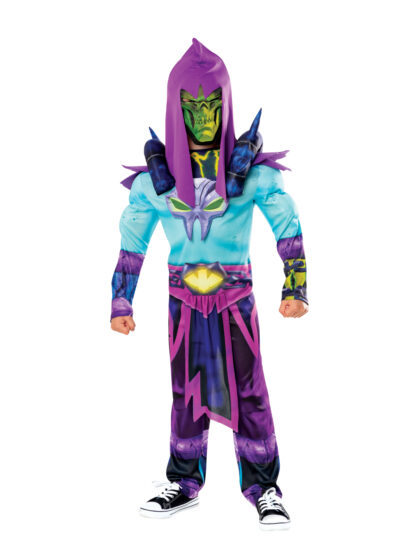 HE-MAN MASTERS OF THE UNIVERSE SKELETOR DLX COSTUME, CHILD - Image 2
