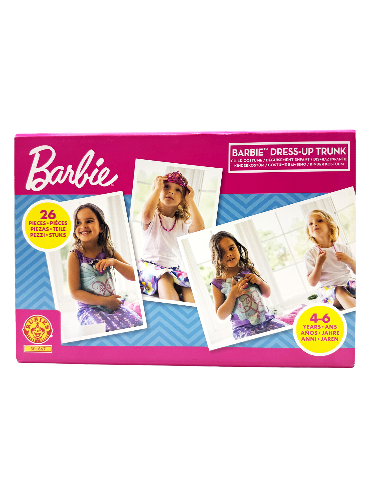 BARBIE DRESS-UP TRUNK WITH ACCESSORIES - 4-6 YRS - Image 6