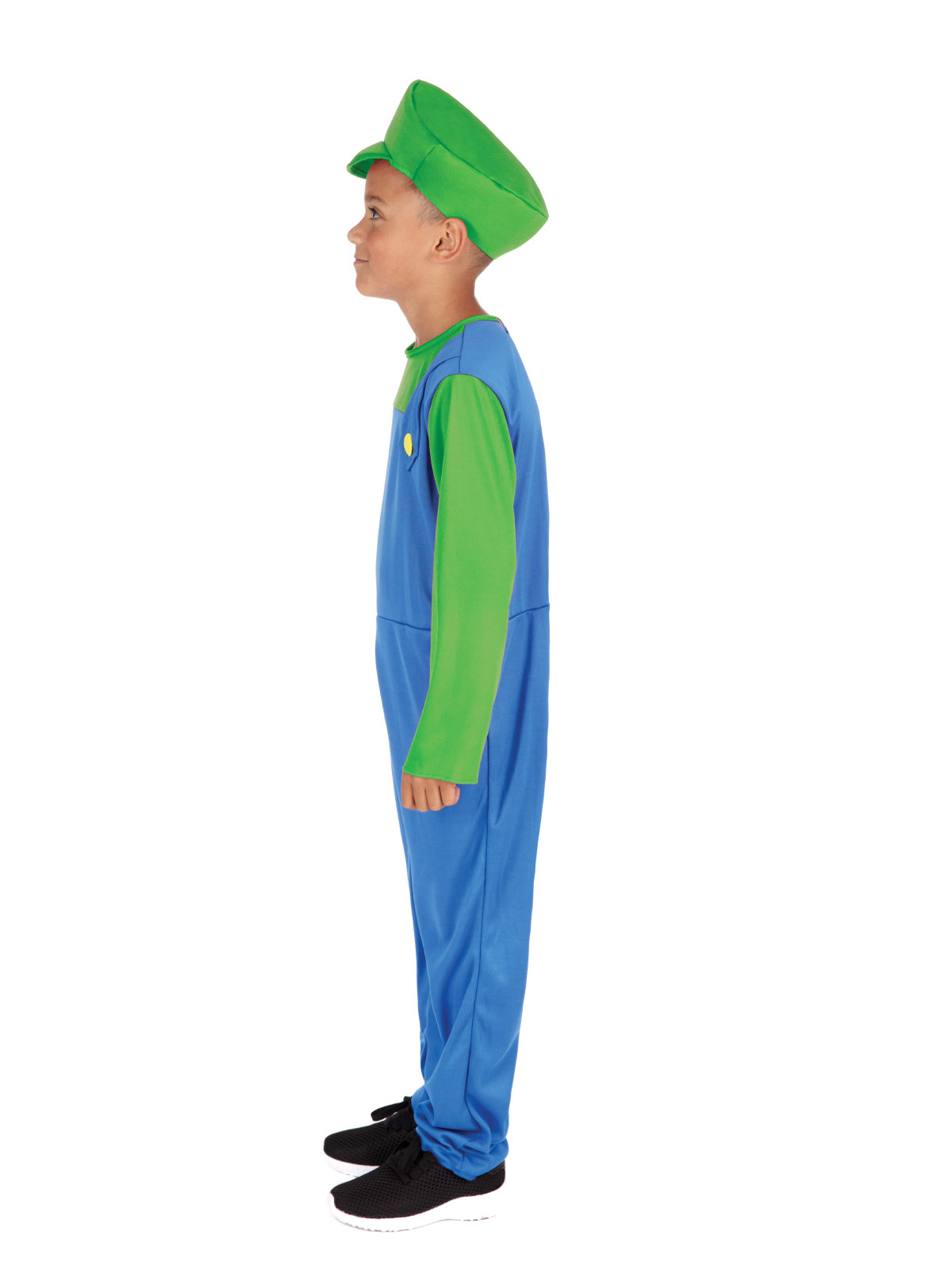 GREEN PLUMBER BOY COSTUME, CHILD - Image 2
