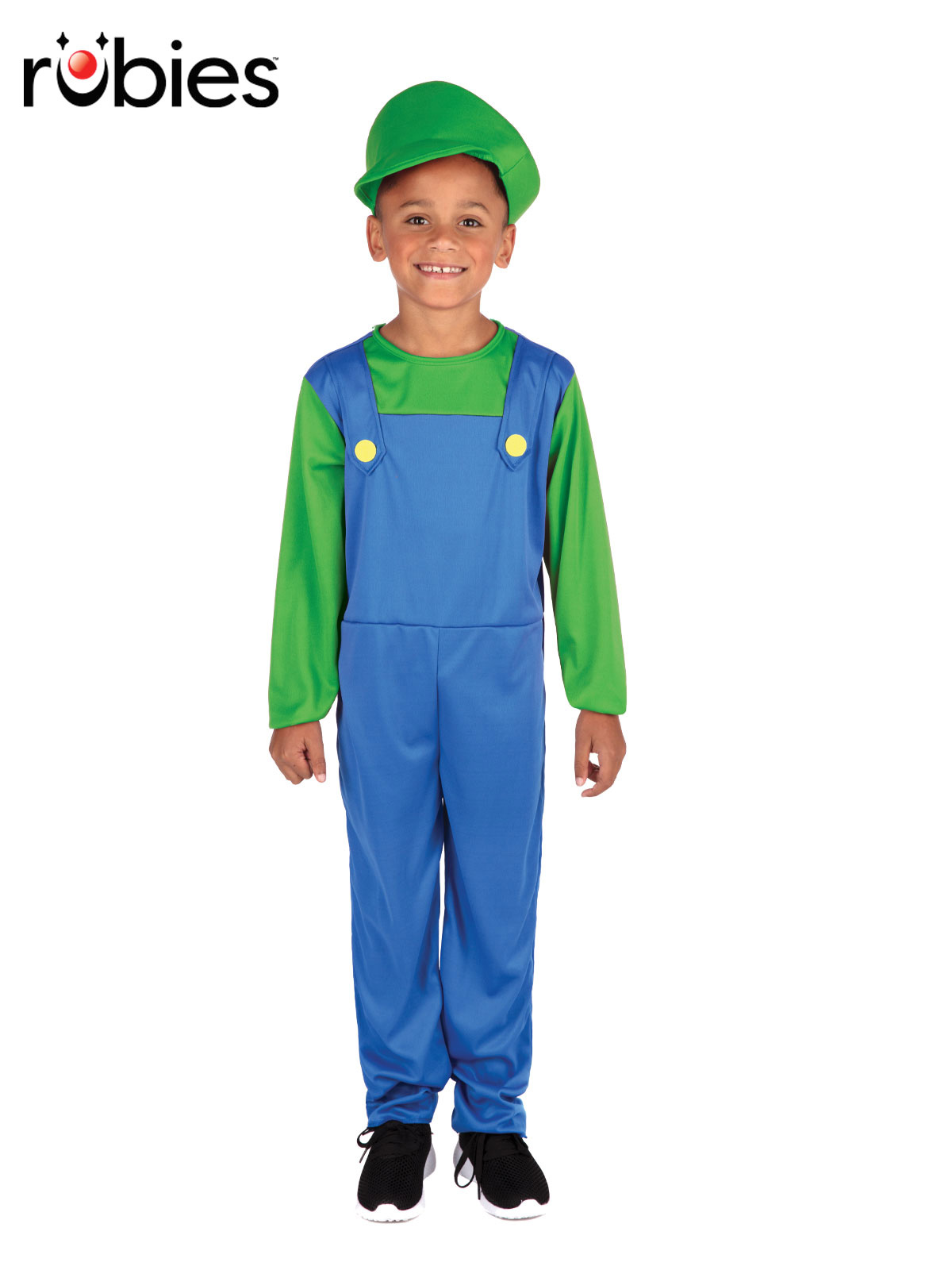 GREEN PLUMBER BOY COSTUME, CHILD