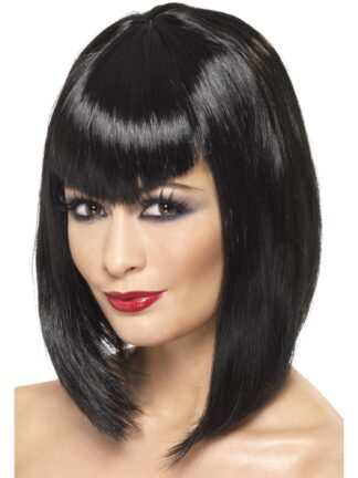 VAMP WIG, BLACK - ADULT