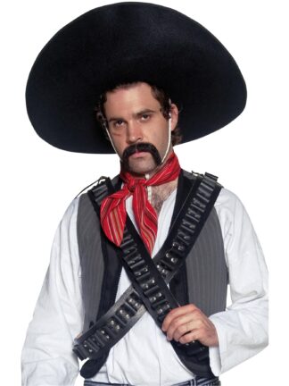 MEXICAN BANDIT SOMBRERO, ADULT