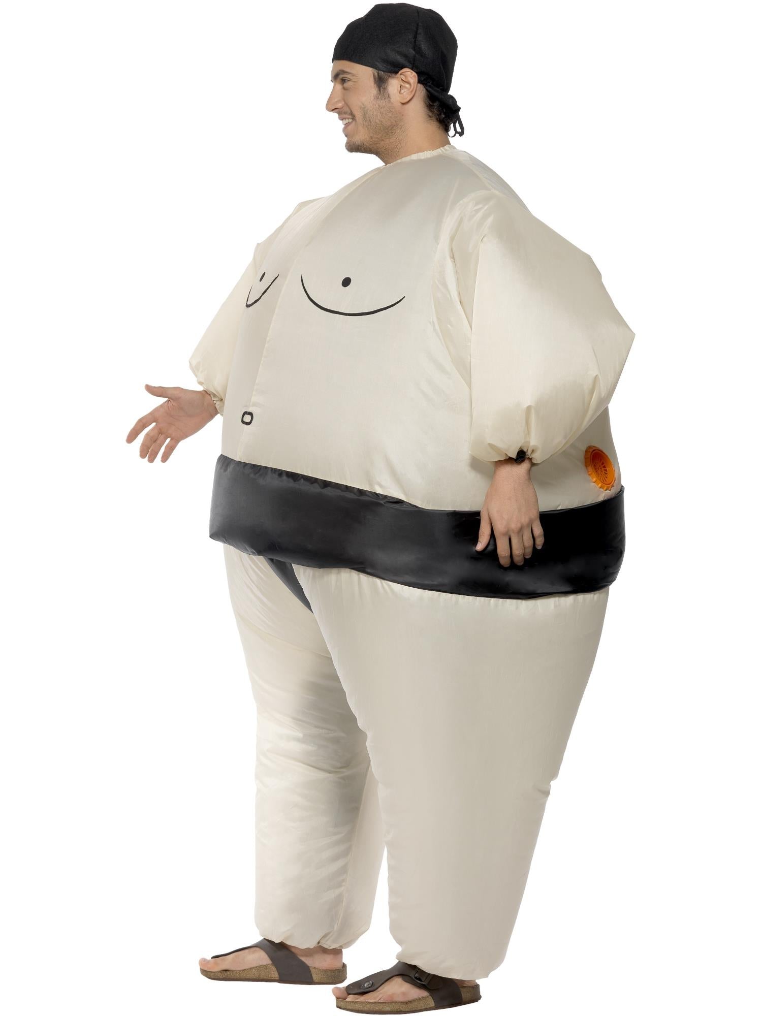 SUMO WRESTLER INFLATABLE COSTUME, ADULT - Image 2