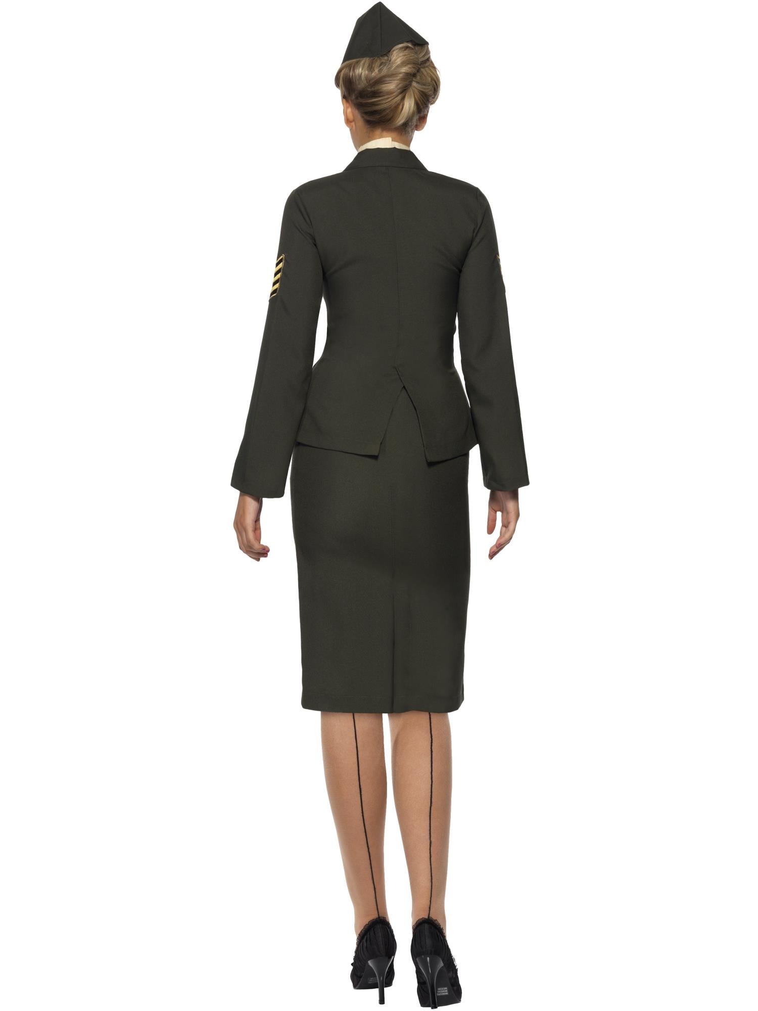WARTIME OFFICER LADY COSTUME, ADULT - Image 3