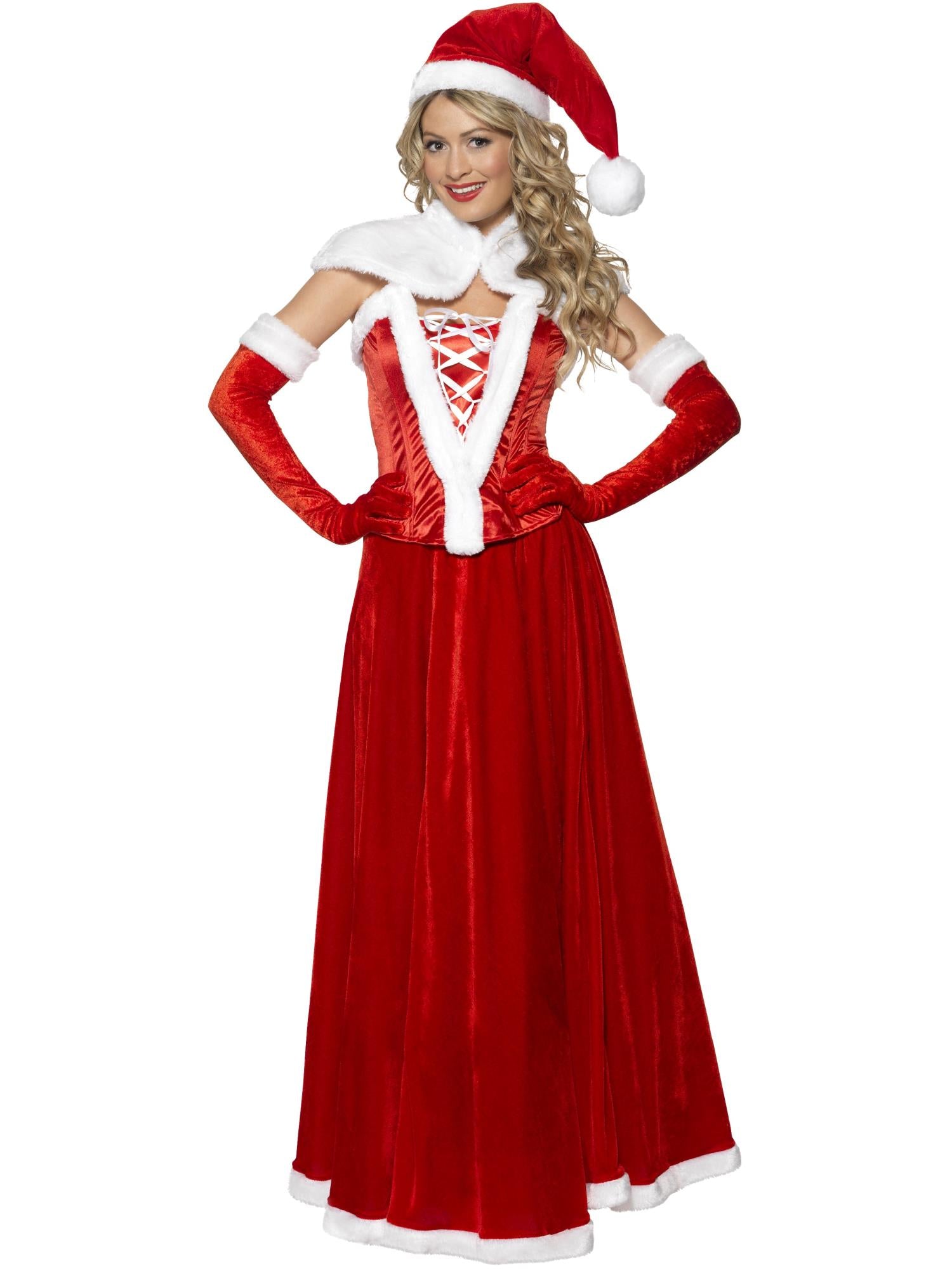 MISS SANTA LUXURY COSTUME, ADULT - Image 4