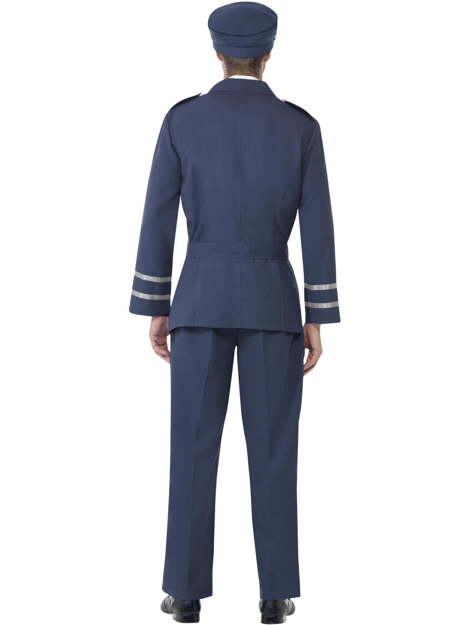 WW2 AIR FORCE CAPTAIN COSTUME, ADULT - Image 3