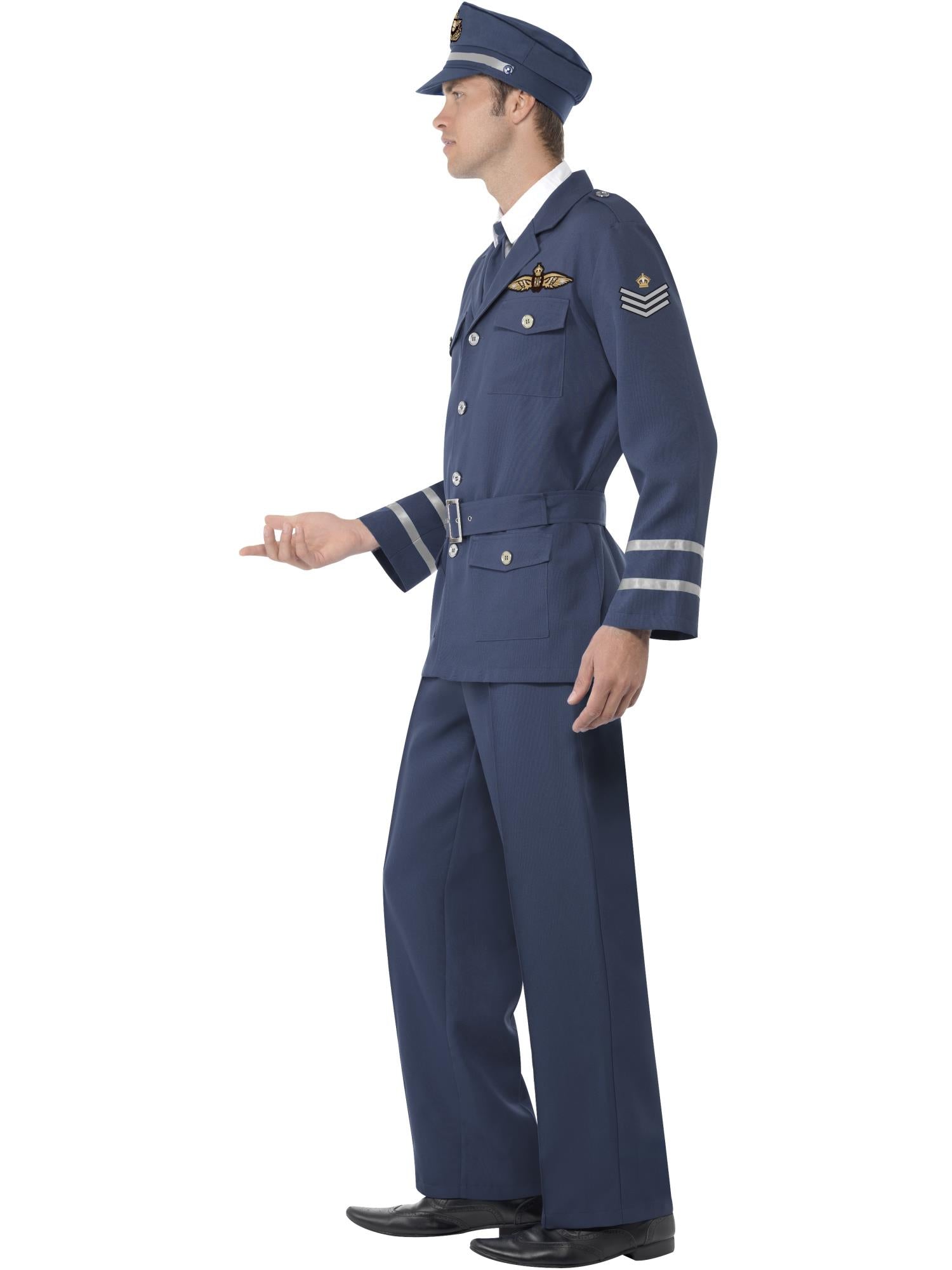 WW2 AIR FORCE CAPTAIN COSTUME, ADULT - Image 2
