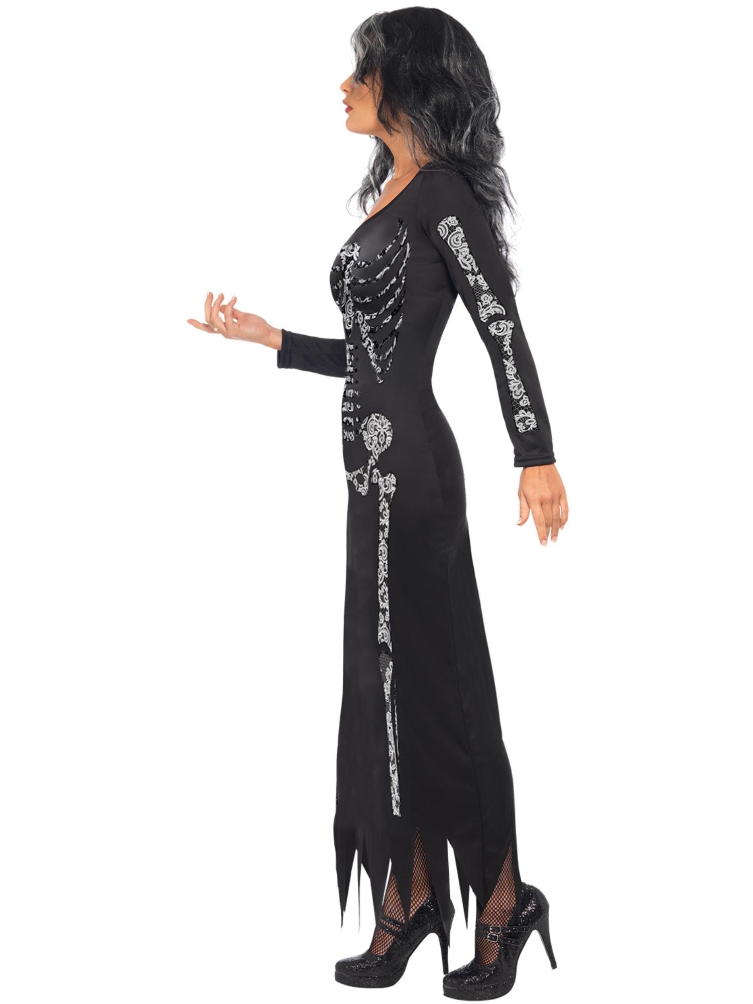 SKELETON COSTUME, WITH TUBE DRESS - Image 2
