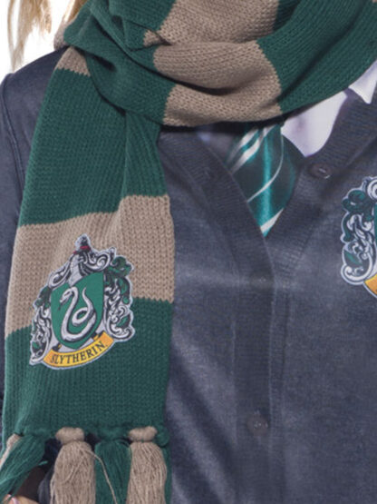 SLYTHERIN DELUXE SCARF, OSFA - Image 3