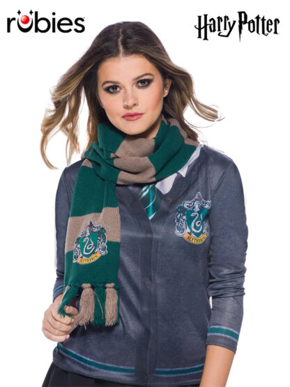 SLYTHERIN DELUXE SCARF, OSFA