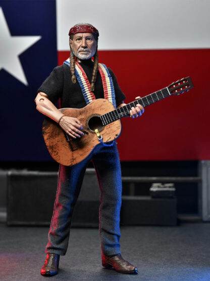 WILLIE NELSON 8" CLOTHED FIGURINE - Image 5