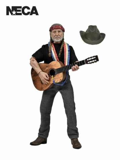 WILLIE NELSON 8" CLOTHED FIGURINE