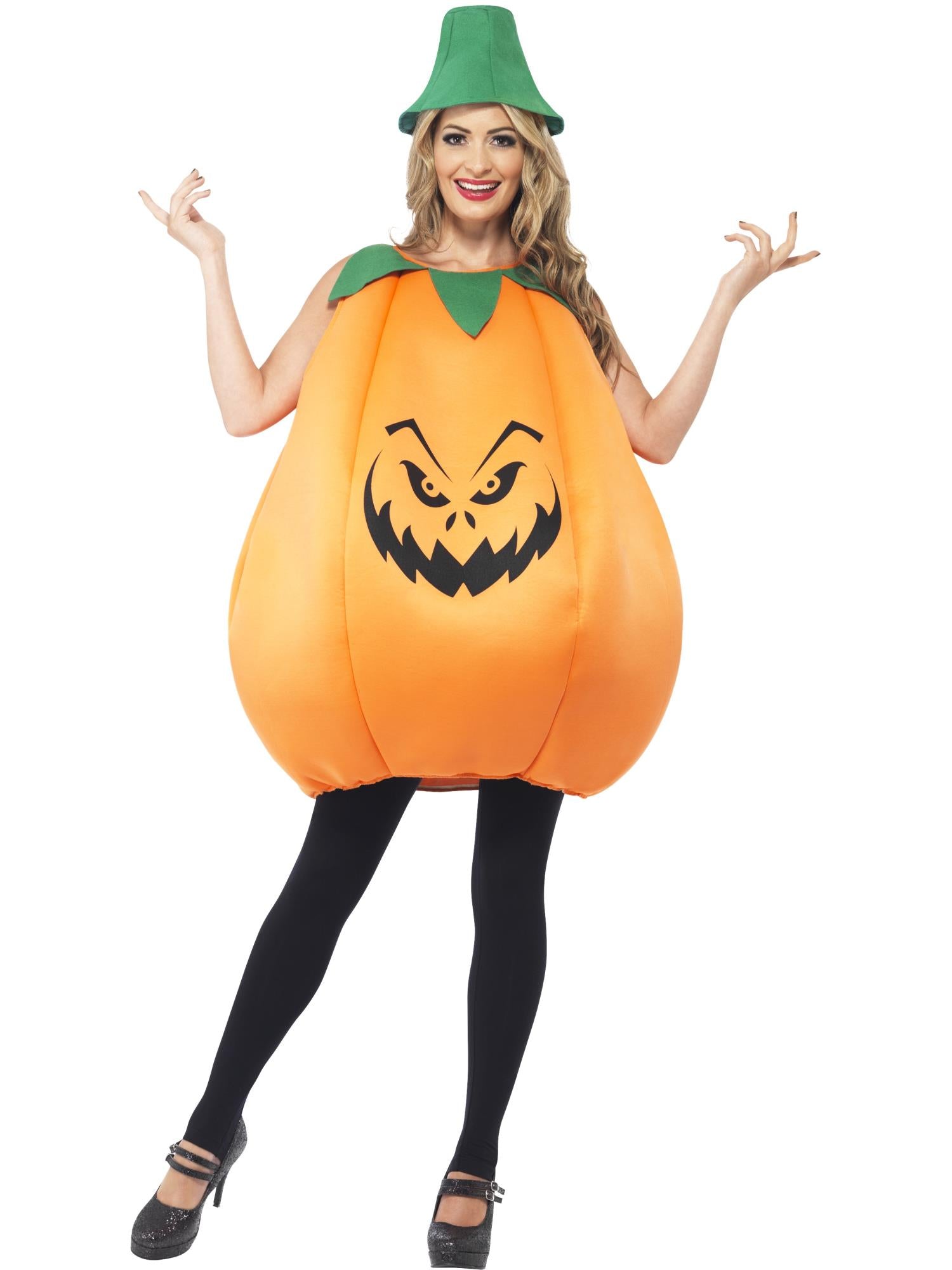 PUMPKIN TABARD COSTUME, ADULT - Image 4