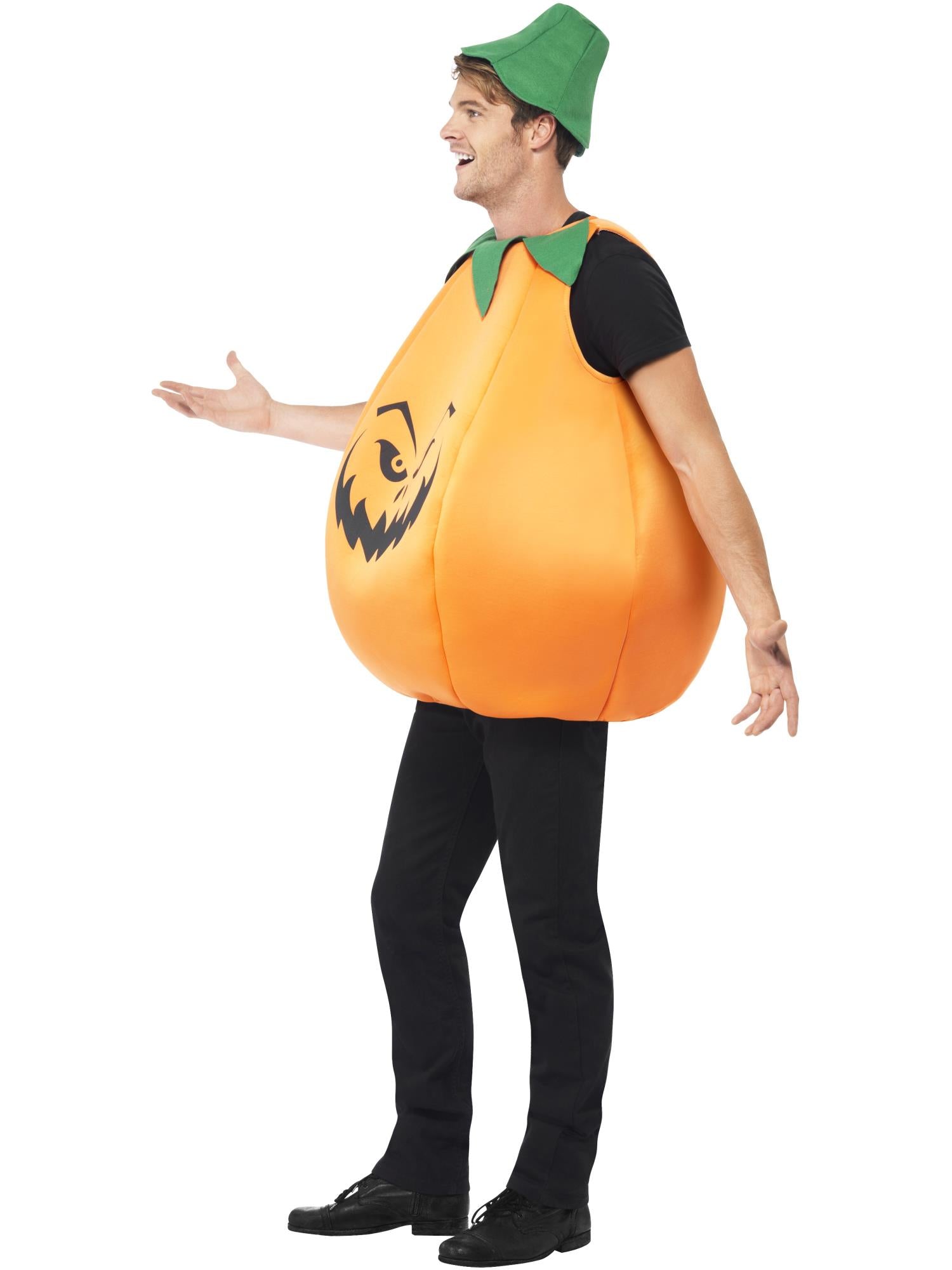 PUMPKIN TABARD COSTUME, ADULT - Image 2