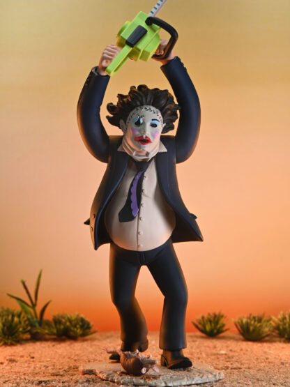 TEXAS CHAINSAW MASSACRE - TOONY TERRORS 50TH ANNIV. PRETTY WOMAN LEATHERFACE- 6" SCALE ACTION FIGURE - Image 3