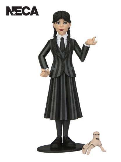 WEDNESDAY ADDAMS - NEVERMORE TOONY TERRORS 6" SCALE ACTION FIGURE