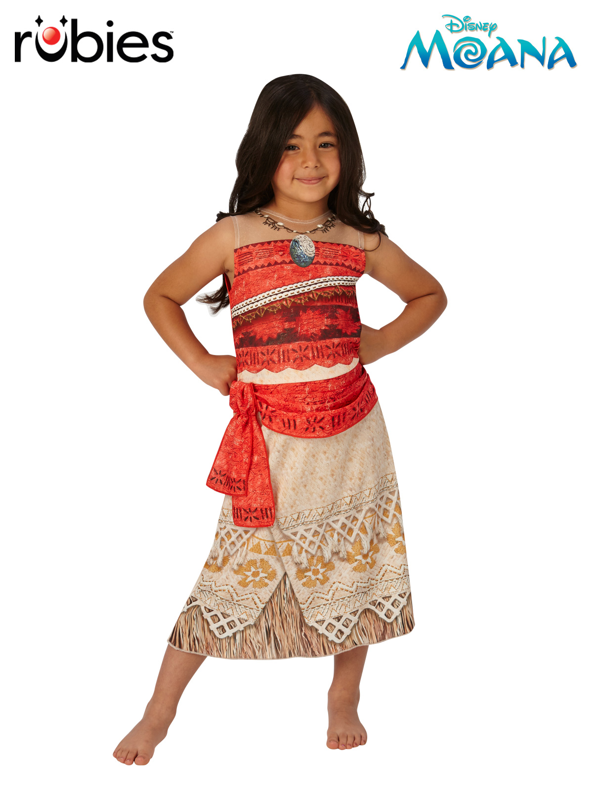 MOANA CHILD COSTUME - SIZE 4-6
