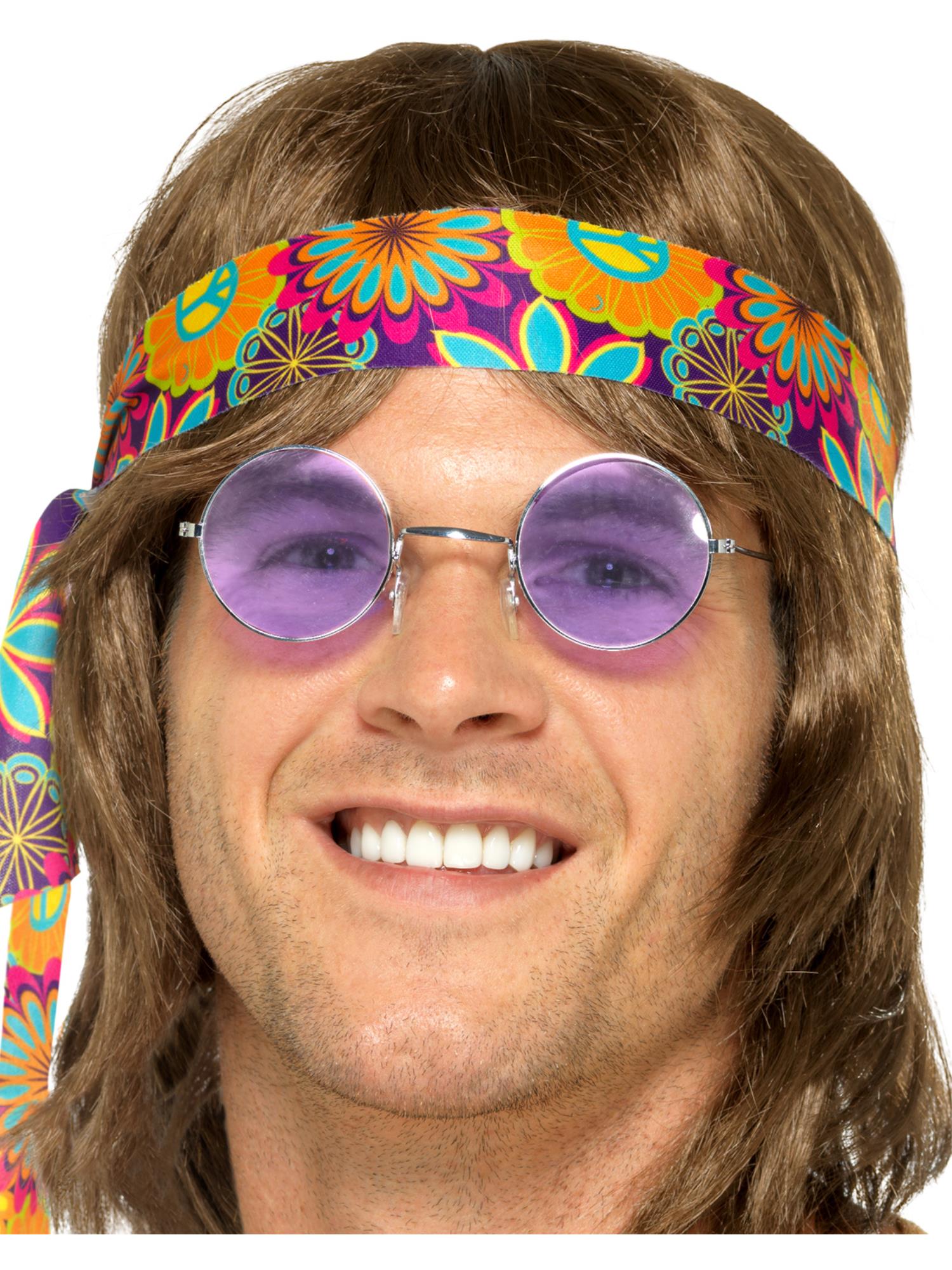 HIPPIE SPECS, PURPLE - ADULT - Image 2