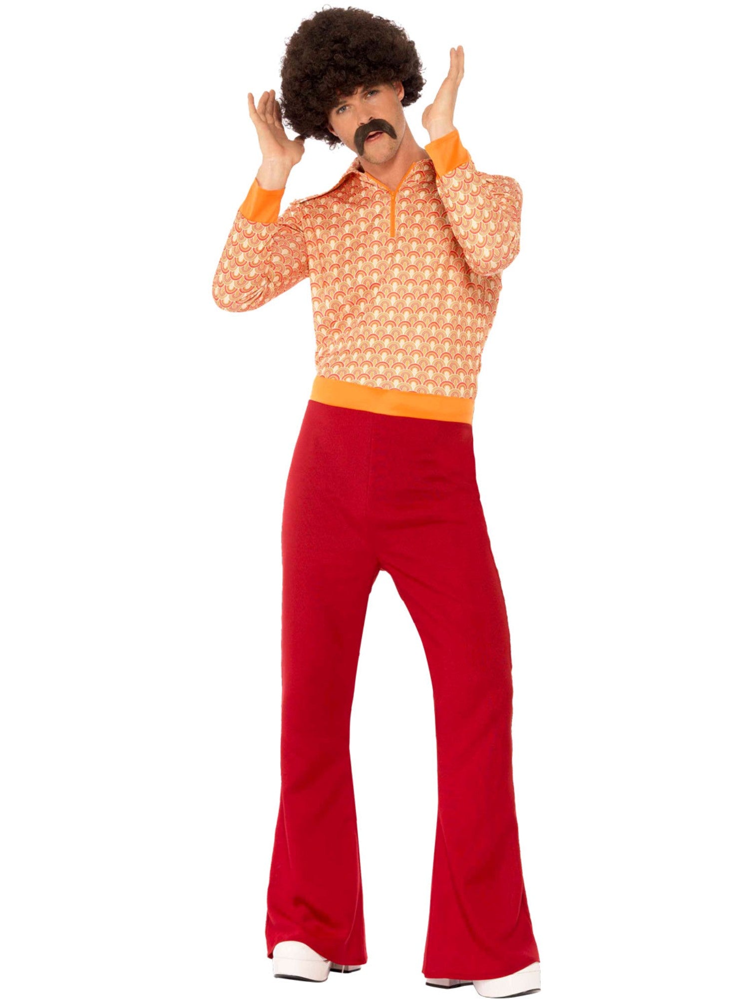 70S GUY COSTUME, ADULT - Image 4