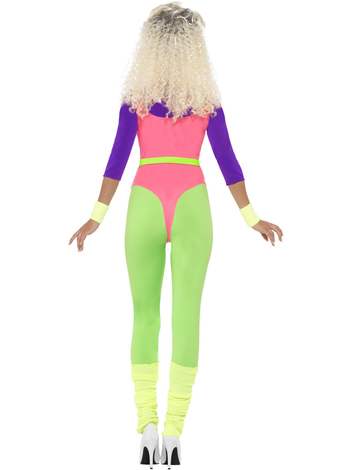 80S WORK OUT COSTUME, ADULT - Image 3