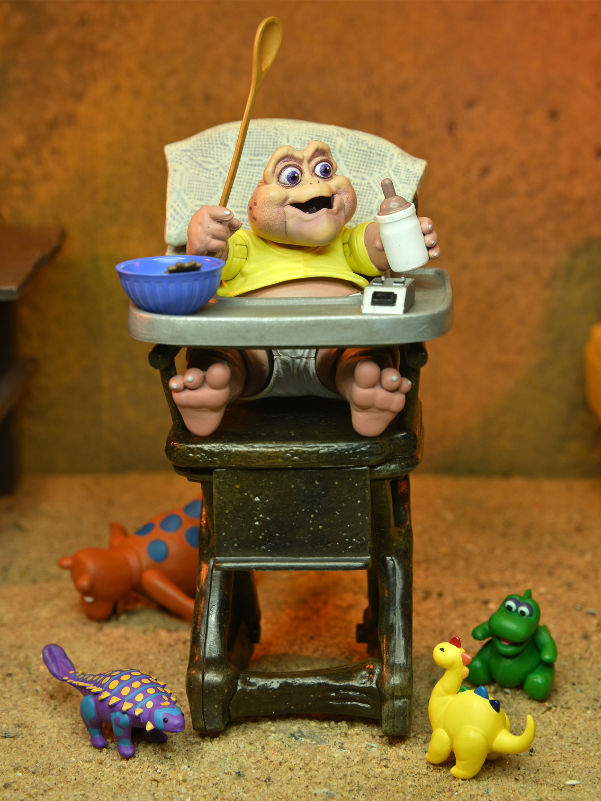 DINOSAURS ULTIMATE BABY SINCLAIR 7" SCALE ACTION FIGURE - Image 2