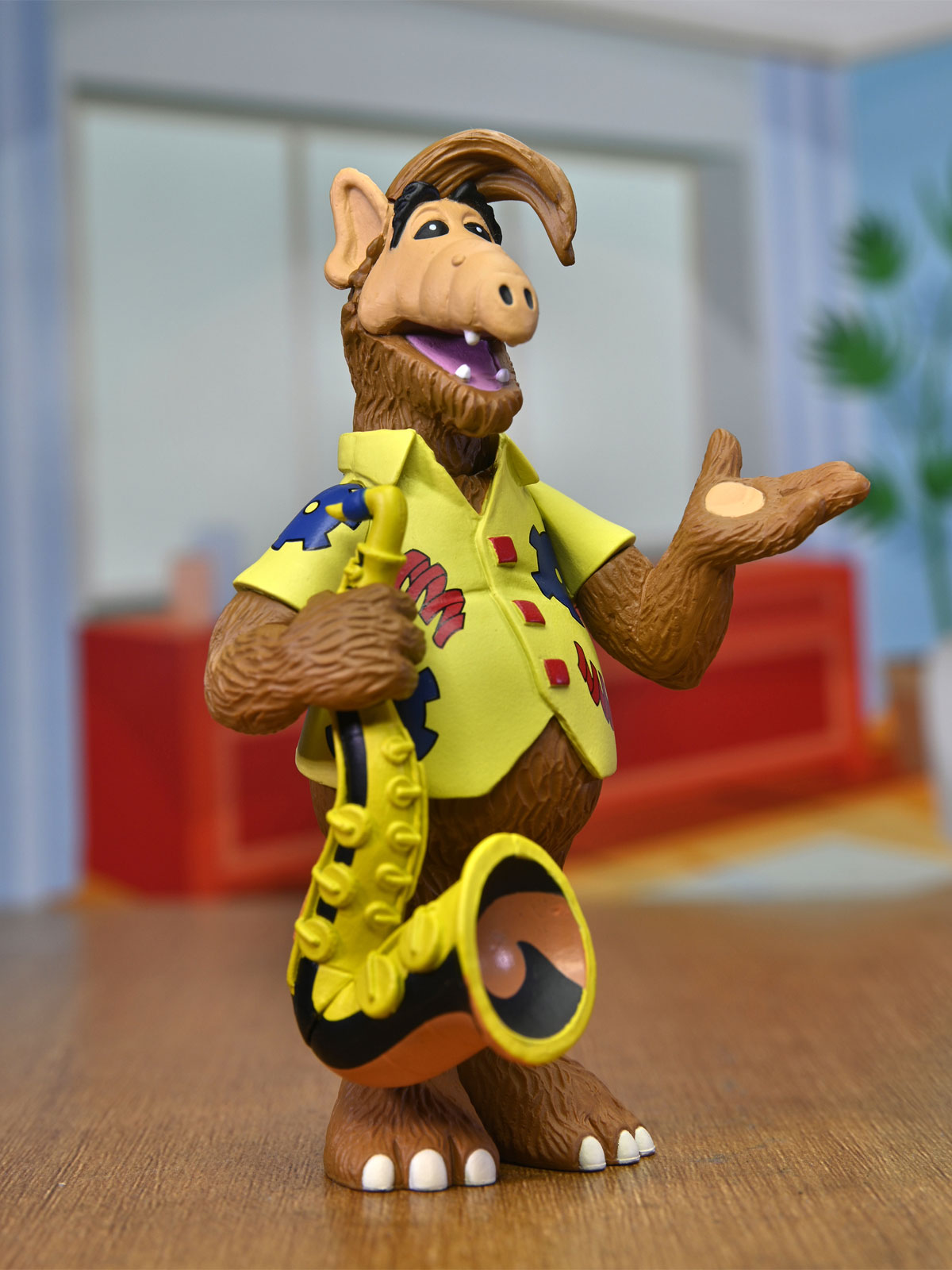 ALF TOONY CLASSIC WITH SAXOPHONE 6" ACTION FIGURE, NECA - Image 3