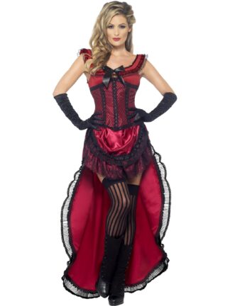 WESTERN BROTHEL BABE COSTUME, ADULT