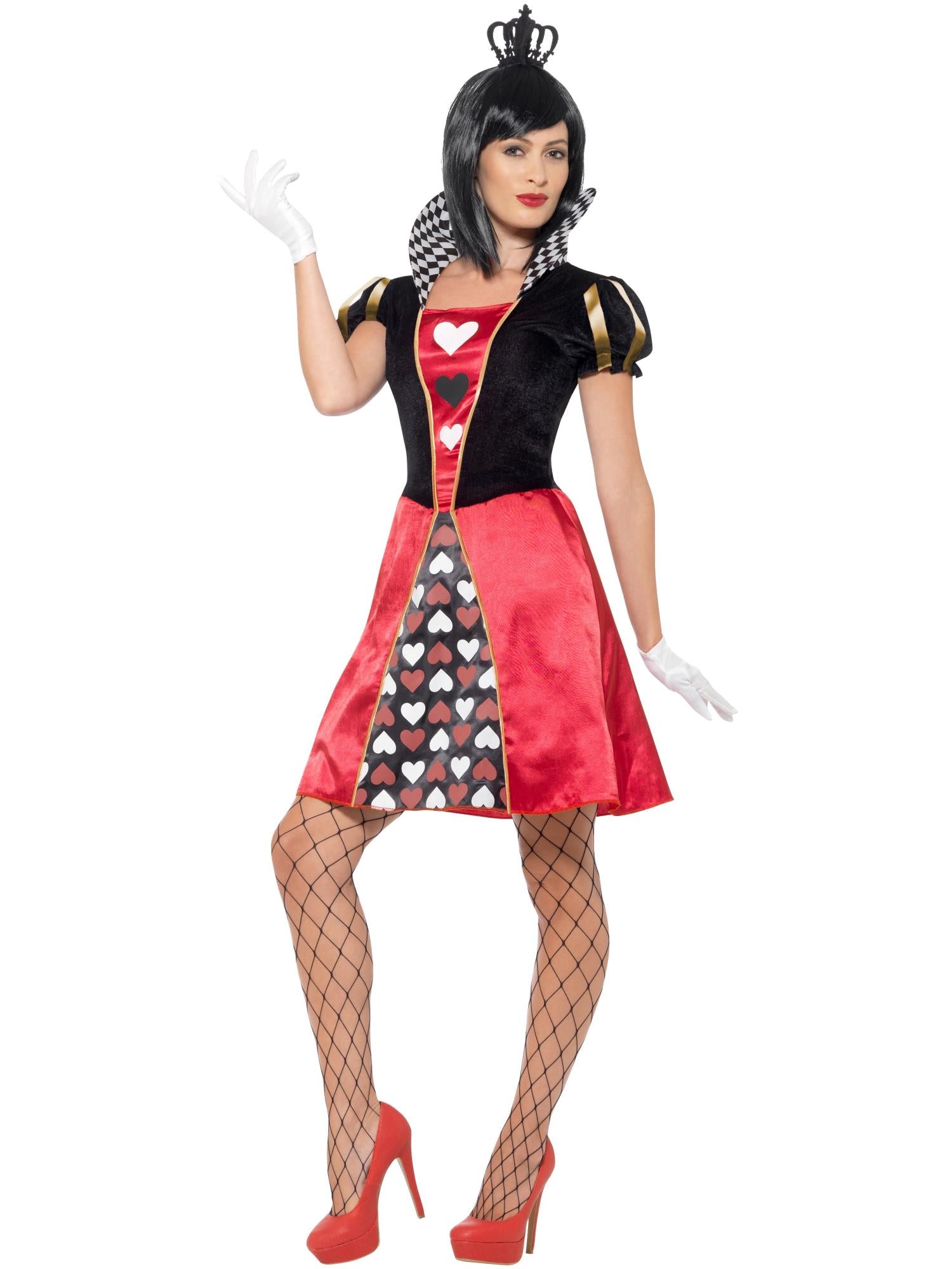 CARDED QUEEN COSTUME, ADULT - Image 3