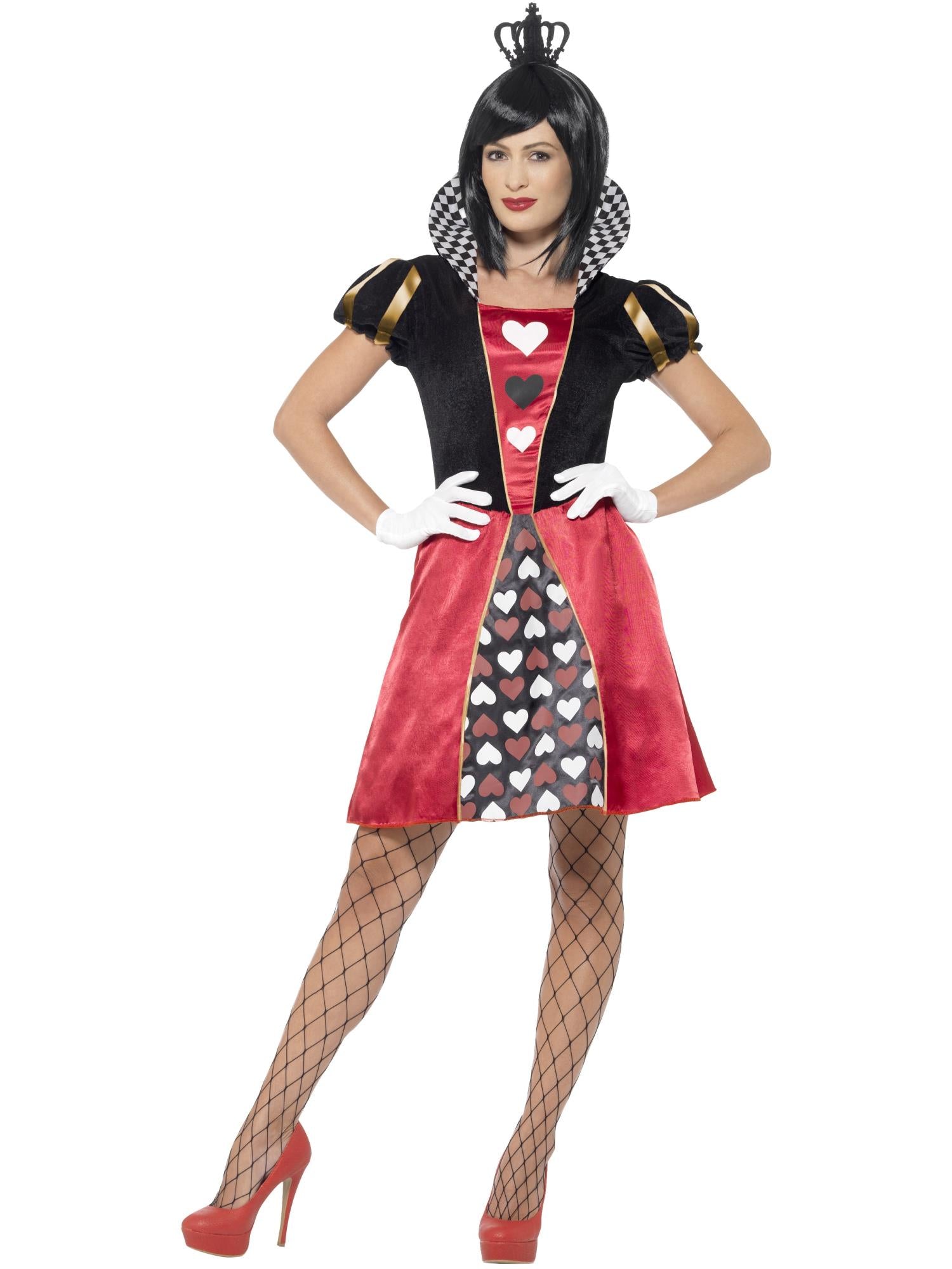 CARDED QUEEN COSTUME, ADULT