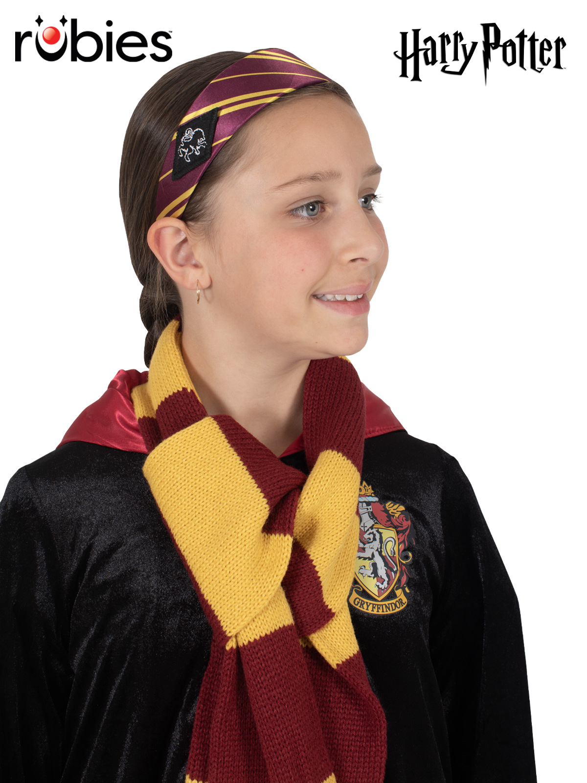 GRYFFINDOR HEADBAND AND SCARF SET
