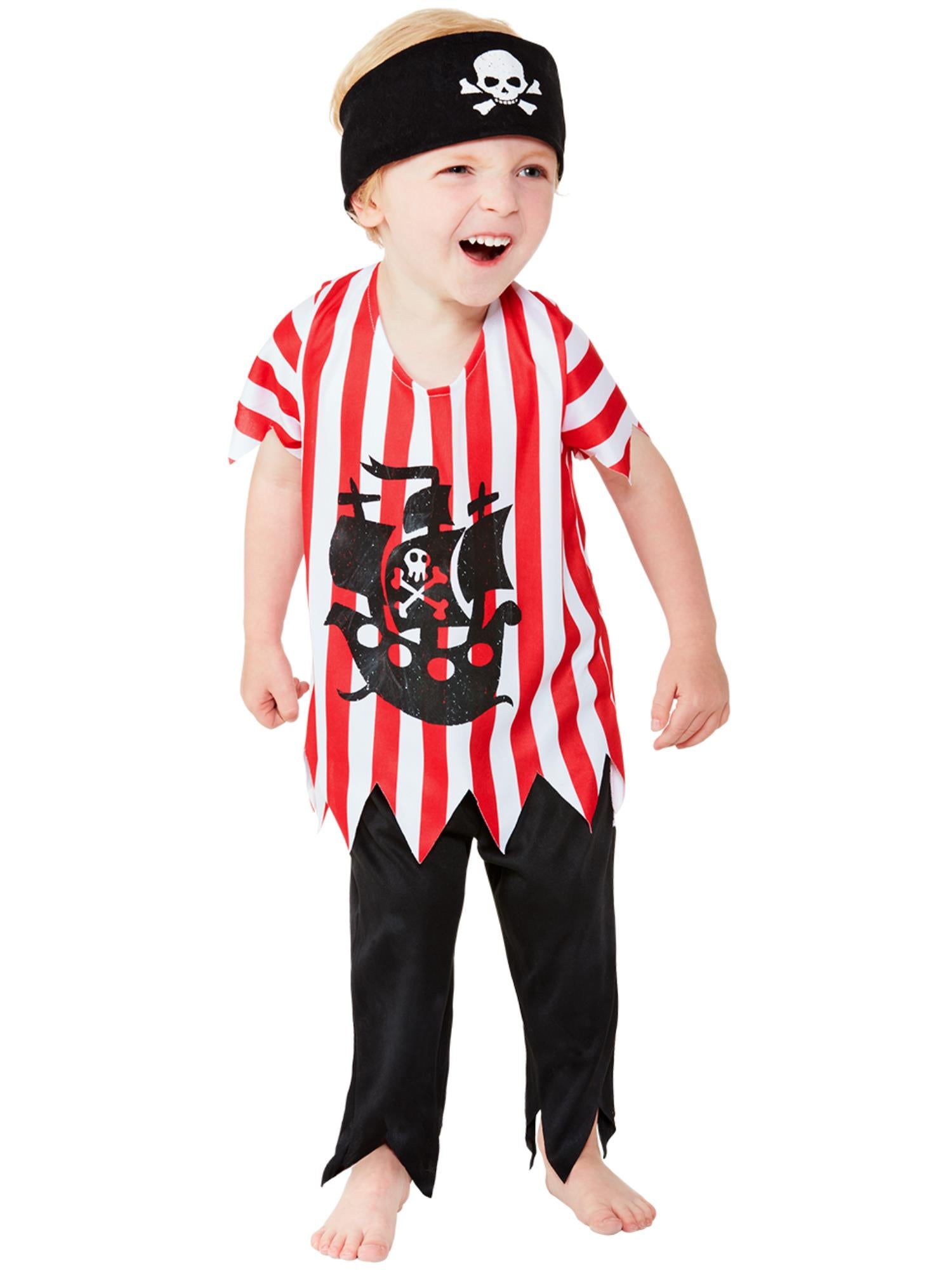 JOLLY PIRATE TODDLER COSTUME, CHILD
