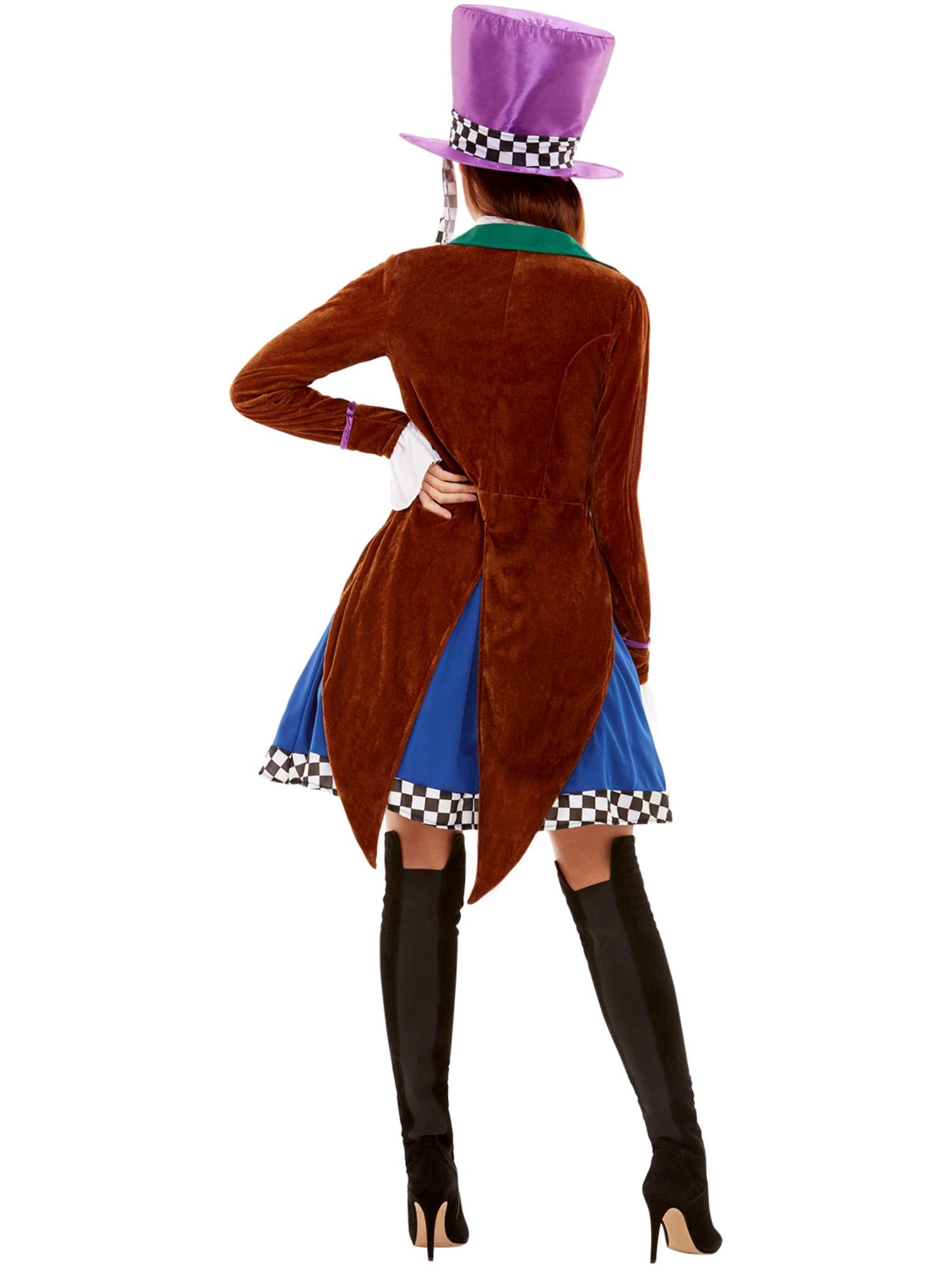 MISS HATTER COSTUME, ADULT - Image 3