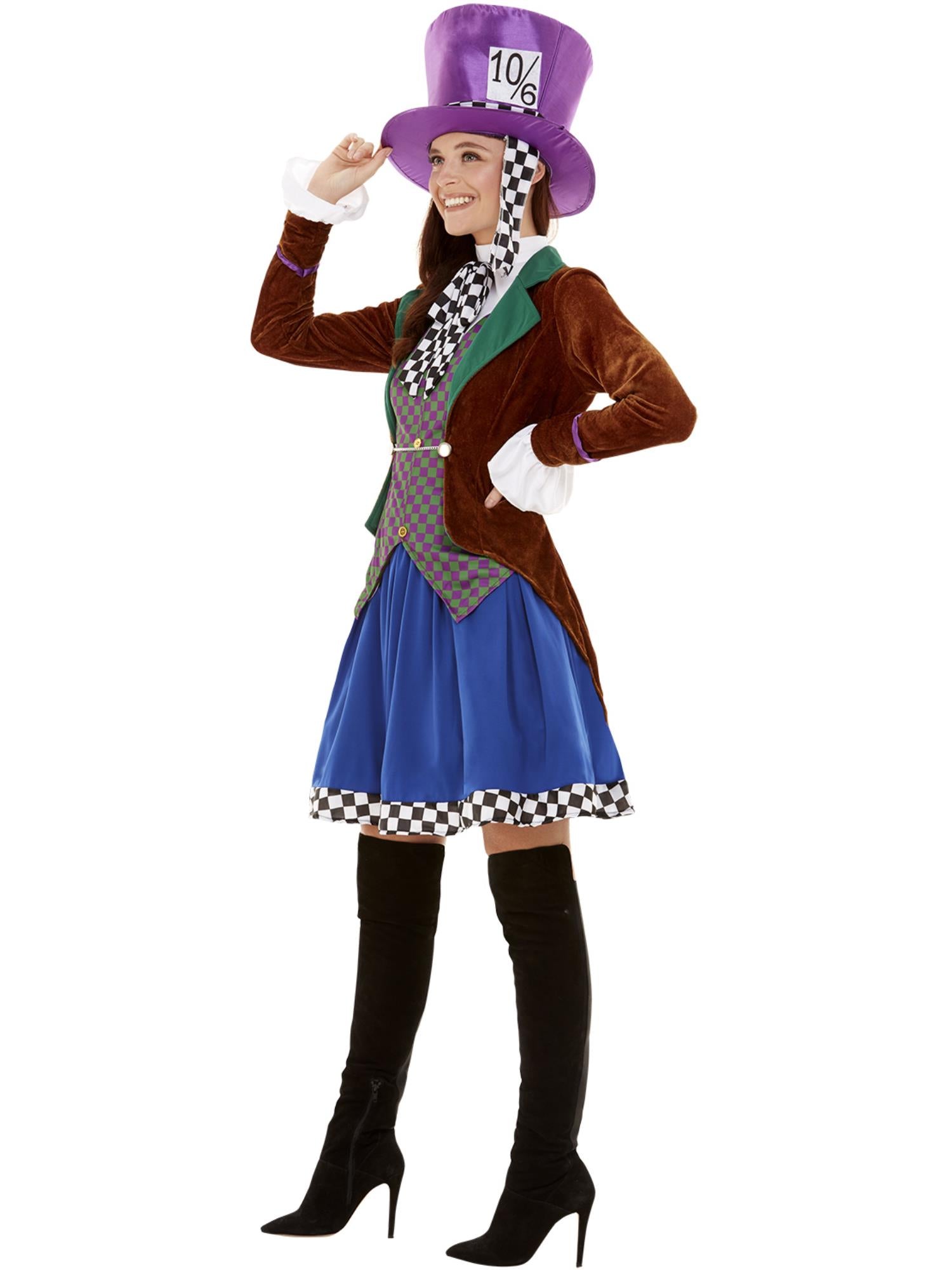 MISS HATTER COSTUME, ADULT - Image 2