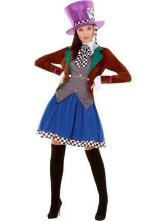 MISS HATTER COSTUME, ADULT