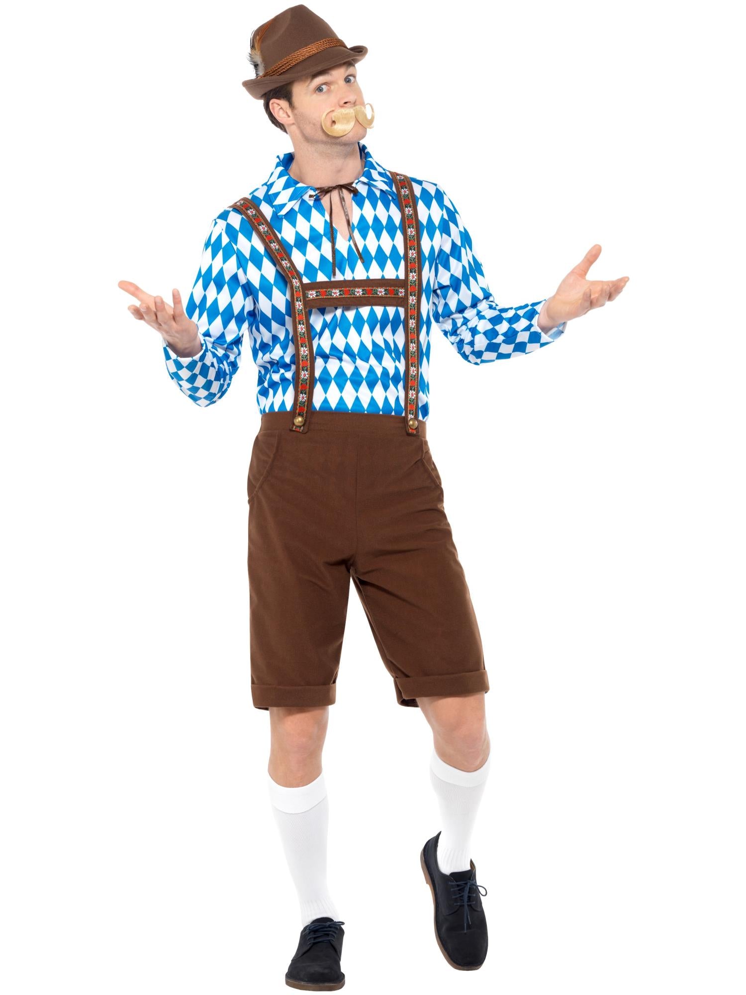 BAVARIAN BEER MAN COSTUME, ADULT - Image 4
