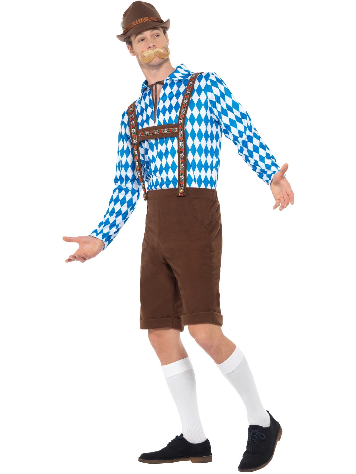 BAVARIAN BEER MAN COSTUME, ADULT - Image 2