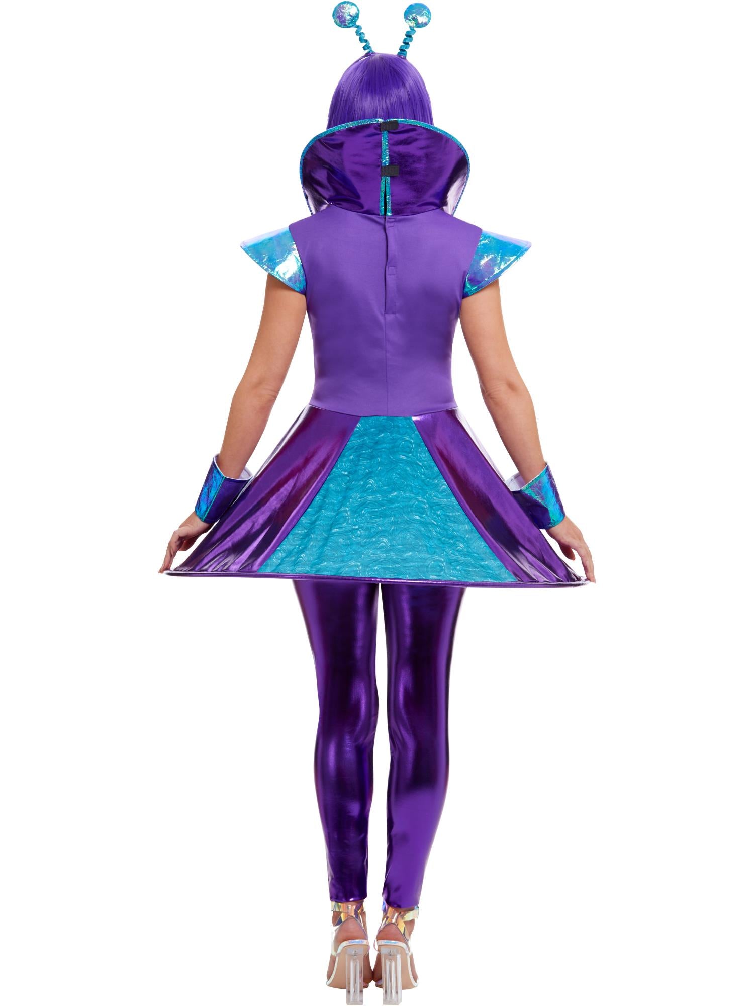 ALIEN LADY DELUXE COSTUME, ADULT - Image 3