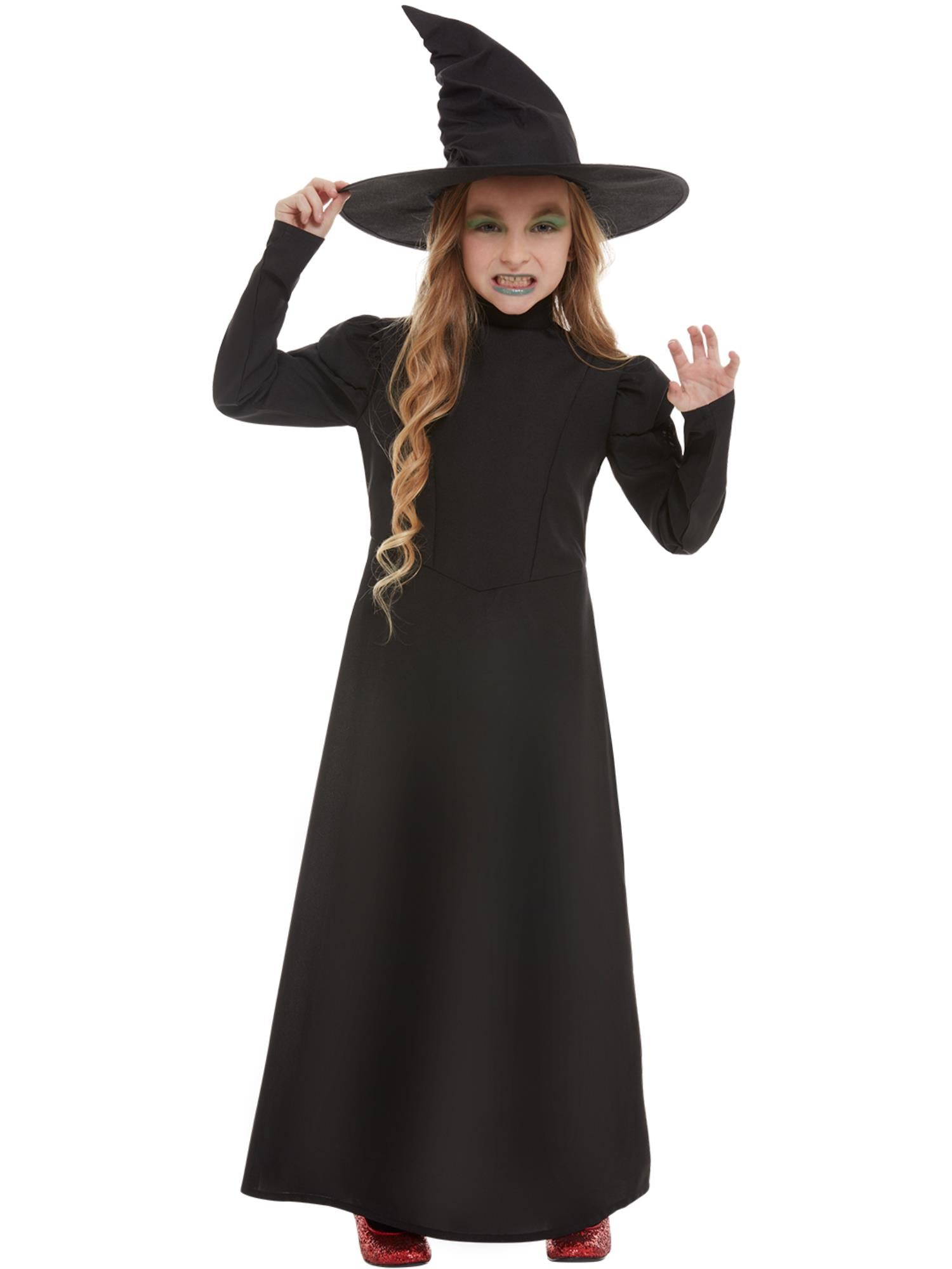 WICKED WITCH GIRL COSTUME, CHILD