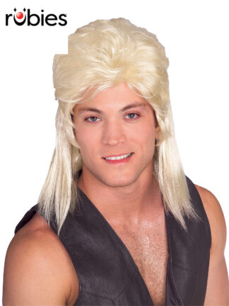 MULLET BLONDE WIG - ADULT