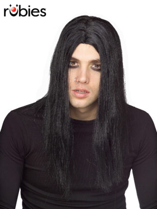 EVILDOER BLACK WIG - ADULT